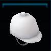 White VIP riding helmet