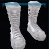 White VIP boots