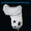 White VIP saddle