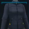 Dark blue cross-country jacket