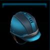 Blue sporty helmet