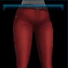 Red sporty pants