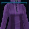 Purple merino wool sweater