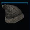 Gray woolen beanie