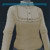 Champagne-colored elegant blouse