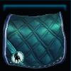 Trendy equestrian saddle pad