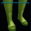 Green Winter boots