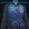 Blue galaxy sweater
