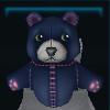Dark blue teddy