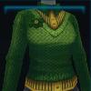 Green Fortuna sweater