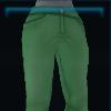 Green sailor pants