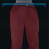 Red sailor pants
