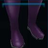Purple riding boots