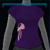 Purple ribbon top