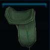 Moss green saddle