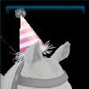 Horse party hat