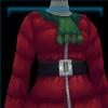 Quilted Crimson Coat