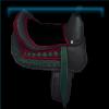 Sleek Stitched Saddle