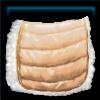 Caramel and Cream Saddle Pad