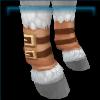Caramel and Cream Leg Wraps
