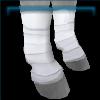 Natural white leg wraps
