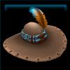 Ornate Western hat