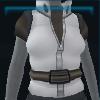 White riding waistcoat