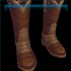 Brown roper boots