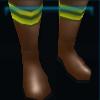 Brown-green riding boots
