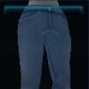 Blue riding jeans