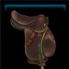 Retro Rainbows saddle