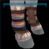 Retro Rainbows leg wraps