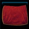 Golden Ruby dressage saddle pad