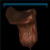 Golden Ruby dressage saddle