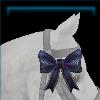 Silver Sapphire head bow