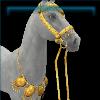 Golden Decorated Bridle