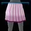 Pink school uniform skirt
