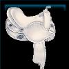 Bone White saddle