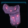 Purple heart saddle