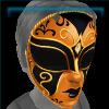 Golden Butterfly Mask