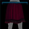 Crimson Count skirt