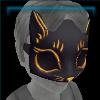 Will-o'-whiskers mask