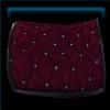 Crimson Count saddle pad