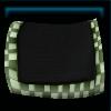 Green checkered blanket