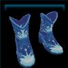 Frozen Western shoes