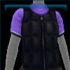 Raring racer top in violet