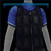 Raring racer top in indigo