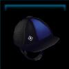 Raring racer helmet in indigo