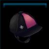 Raring racer helmet in berry