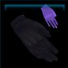 Raring racer gloves in violet